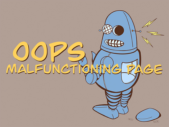 Malfunctioning Robot Image